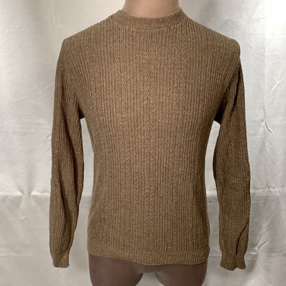 Vintage Oscar De La Renta cable knit sweater size medium